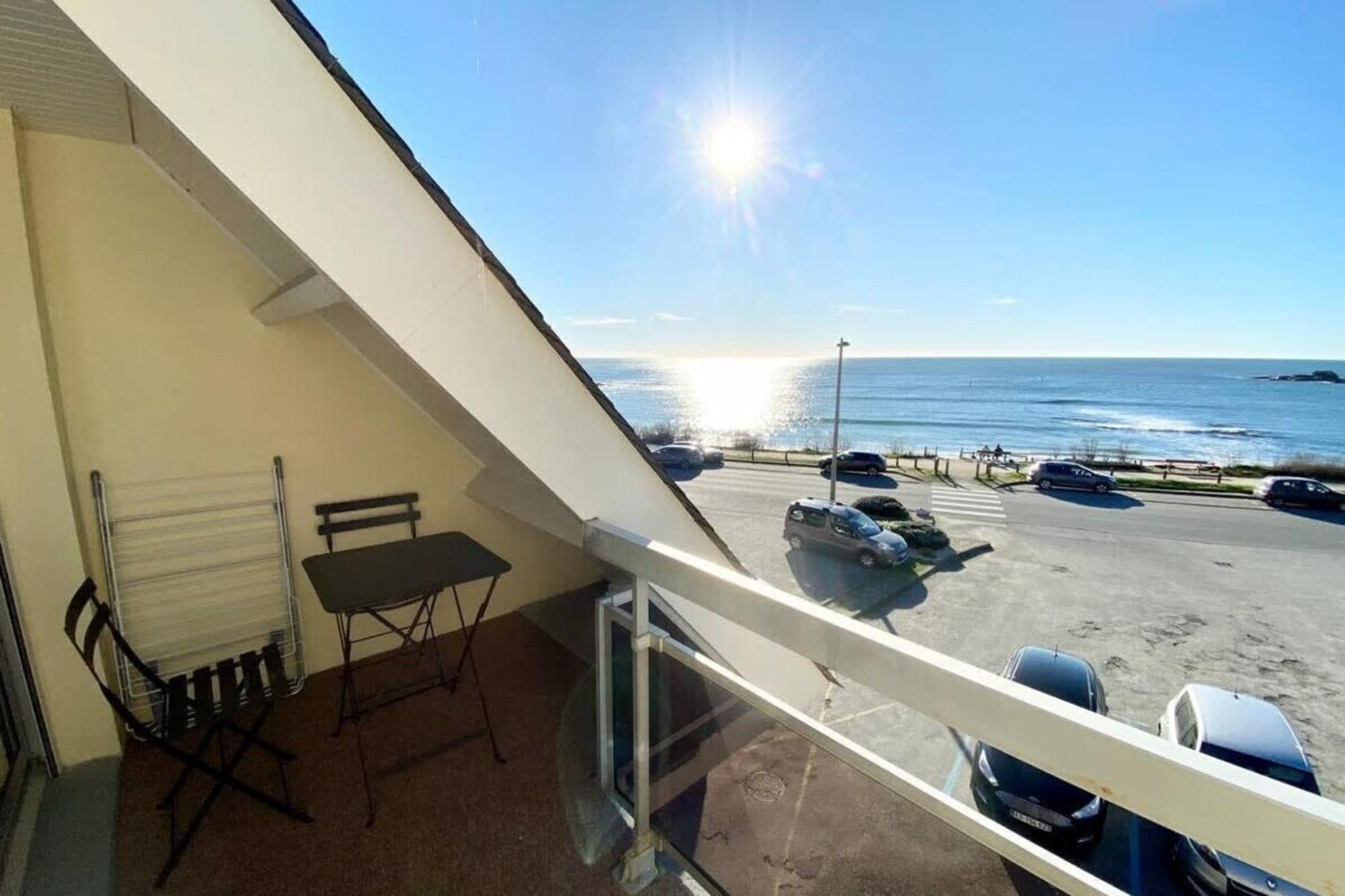 Joli Appartement Top Cosy Vue Mer Imprenable 180 Ploemeur Exterior foto